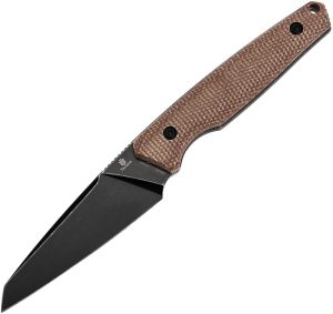 Tenable Parr Fixed Blade 14C28N Sandvik Brown Micarta Knife