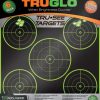 TRUGLO Tru-See Bullseye Target Five Ring Six-Pack 12x12in