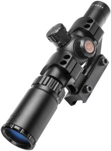 TRUGLO TruBrite Tactical 1-4x24mm Scope Matte Black 30mm