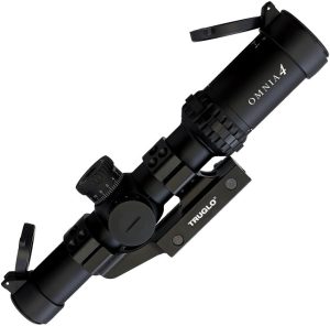 TRUGLO Omnia IR 1-4x24mm Illuminated Rifle Scope Matte Black