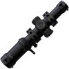 TRUGLO Omnia IR 1-4x24mm Illuminated Rifle Scope Matte Black