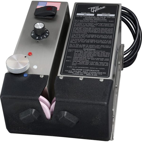 Tru Hone Heavy Commercial Knife Sharpener Variable Speed USA