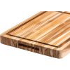 Teak Haus Traditional Carving Board 16x12 Edge Grain