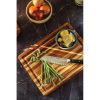 Teak Haus Traditional Carving Board 16x12 Edge Grain