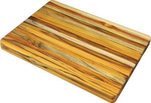 Teak Haus Traditional Cutting Board 20x15 Reversible Teakwood