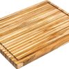 Teak Haus Traditional Carving Board 24x18 Large