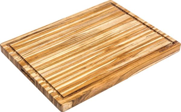 Teak Haus Traditional Carving Board 24x18 Large