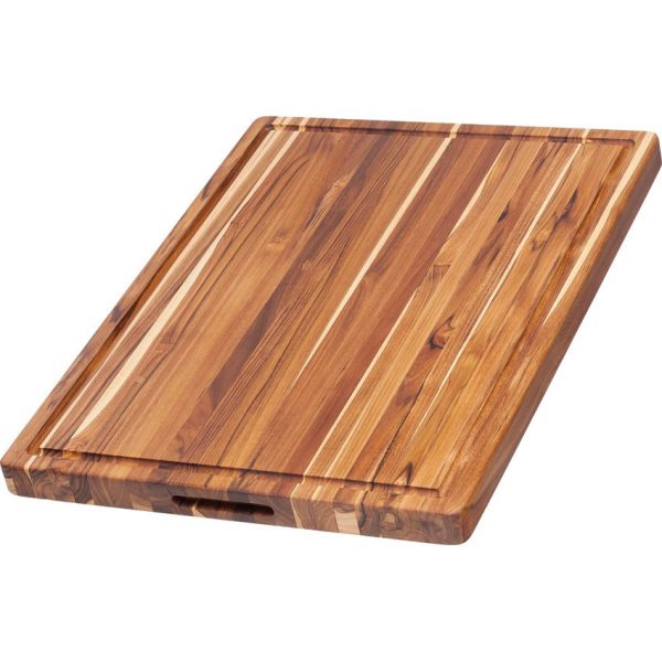 Teak Haus Traditional Carving Board 24x18 Large