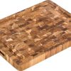 Teak Haus Butcher Block HD 16x12 Reversible FSC
