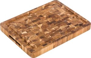 Teak Haus Butcher Block HD 16x12 Reversible FSC