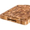 Teak Haus Butcher Block HD 16x12 Reversible FSC