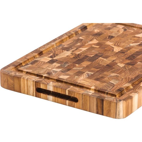 Teak Haus Butcher Block HD 16x12 Reversible FSC