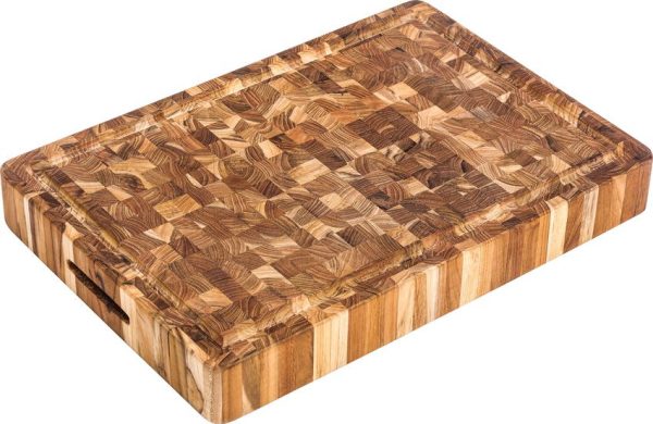Teak Haus Butcher Block HD Cutting Board 20" Teakwood