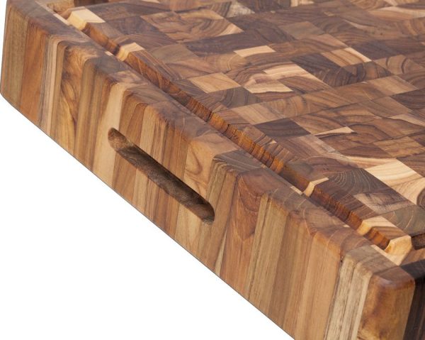 Teak Haus Butcher Block HD Cutting Board 20" Teakwood