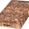 Teak Haus Butcher Block HD Cutting Board 20" Teakwood