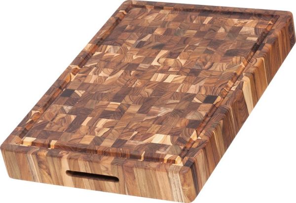 Teak Haus Butcher Block HD Cutting Board 20" Teakwood