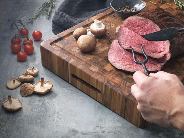 Teak Haus Butcher Block HD Cutting Board 20" Teakwood