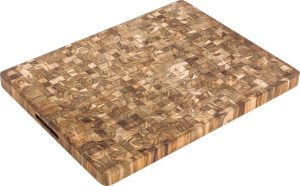 Teak Haus Butcher Block HD Cutting Board - 24x18 Teakwood