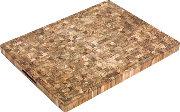 Teak Haus Butcher Block HD Cutting Board - Edge Grain 24x18