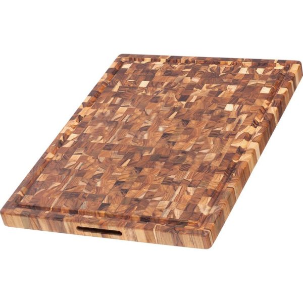 Teak Haus Butcher Block HD Cutting Board - Edge Grain 24x18
