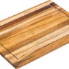 Teak Haus Essential Cutting Board - 16x11 Juice Canal