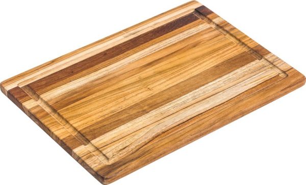 Teak Haus Essential Cutting Board - 16x11 Juice Canal