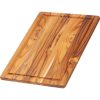 Teak Haus Essential Cutting Board - 16x11 Juice Canal