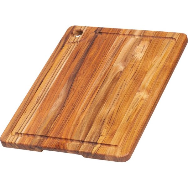 Teak Haus Marine Carving Board 16" Edge Grain Cutting