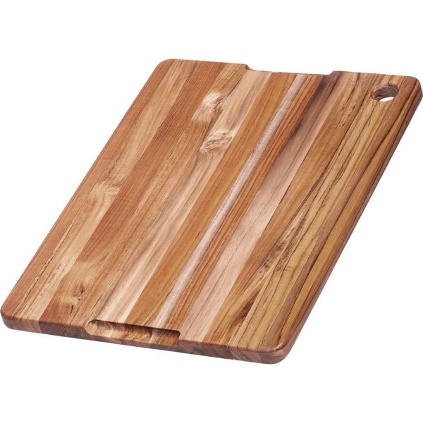Teak Haus Marine Carving Board 16" Edge Grain Cutting