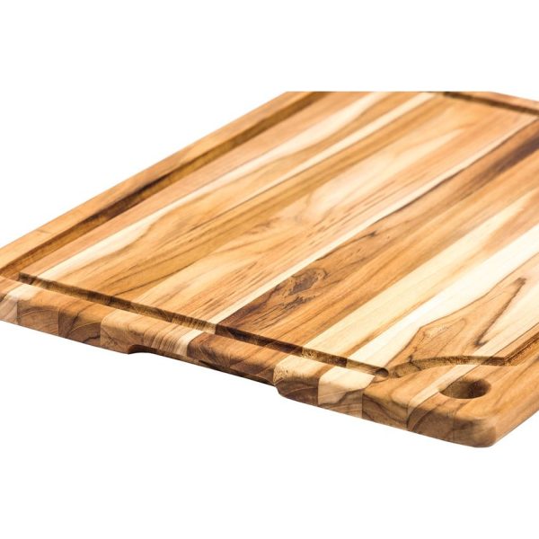Teak Haus Marine Carving Board 16" Edge Grain Cutting