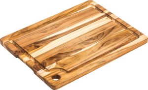 Teak Haus Marine Carving Board - 18x14 Corner Hole