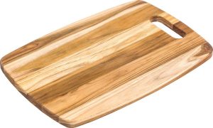 Teak Haus Marine Cutting Board - 18x14 Hand Hole