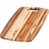 Teak Haus Marine Cutting Board - 18x14 Hand Hole