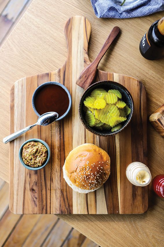 Teak Haus Marine Paddle Cutting Board 20" Teakwood FSC