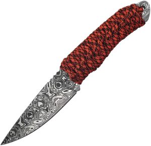 Takumitak Nighthawk Fixed Blade - Orange Cord Handle