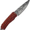 Takumitak Nighthawk Fixed Blade - Orange Cord Handle