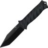 Takumitak Fulcrum Fixed Blade - D2 Tanto Black