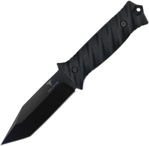 TKF201BK.jpg Takumitak Fulcrum Fixed Blade - D2 Tanto Black