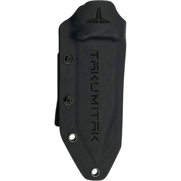 Takumitak Fulcrum Fixed Blade - D2 Tanto Black