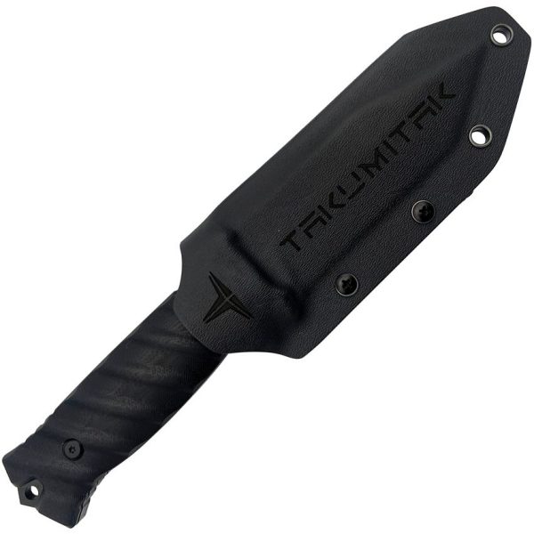 Takumitak Fulcrum Fixed Blade - D2 Tanto Black
