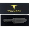 Takumitak Fulcrum Fixed Blade - D2 Tanto Black