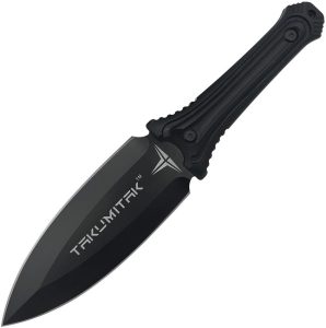 Takumitak Sentinel Fixed Blade - D2 Spear Black