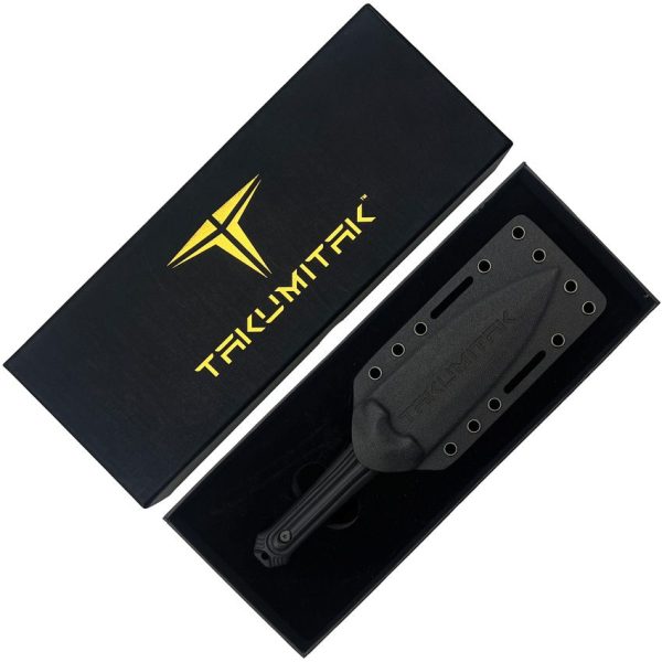 Takumitak Sentinel Fixed Blade - D2 Spear Black