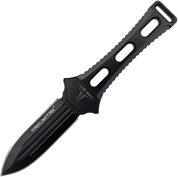Takumitak Hidden Anger Fixed Blade Black D2 Steel Knife