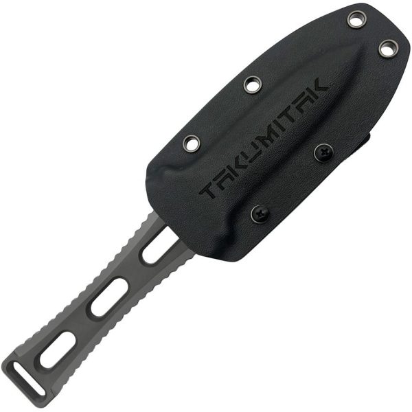 Takumitak Hidden Anger Fixed Blade D2 Steel Gray 3.5"