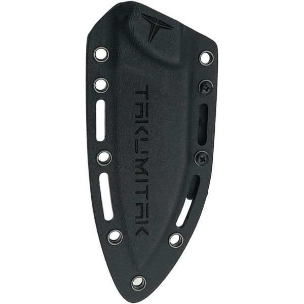 Takumitak Day500 Fixed Blade Black D2 Steel Sheepsfoot Knife