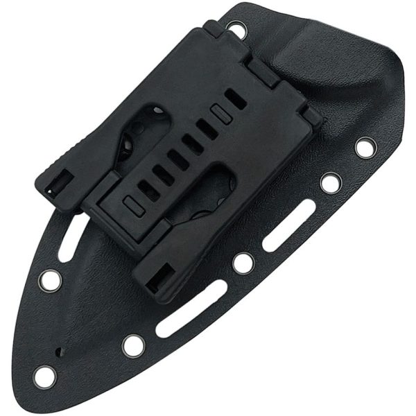 Takumitak Day500 Fixed Blade Black D2 Steel Sheepsfoot Knife