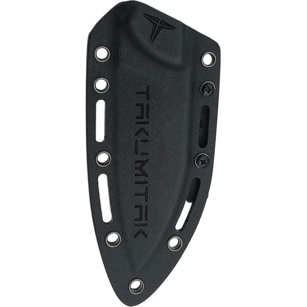 Takumitak Day500 Fixed Blade D2 Steel Black G10 Kydex Sheath