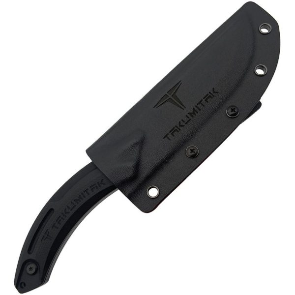 TKF207BK_add_02.jpg Takumitak Hunter Fixed Blade Black D2 Steel Kydex Sheath