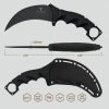 Takumitak Midnight Fixed Blade - Karambit Curve